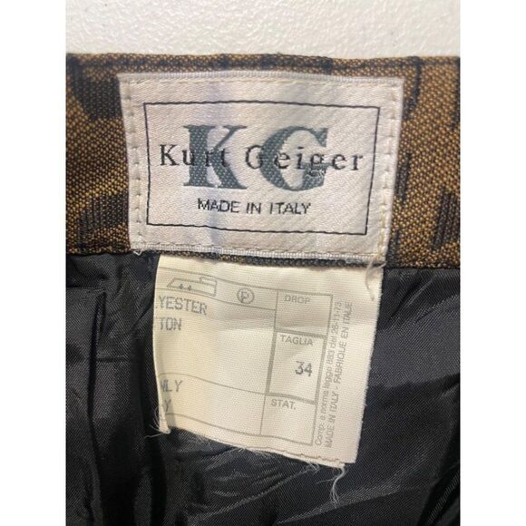 Vintage Kurt Geiger Italy Logo Pencil Skirt 34 US XS / 4 - Picture 5 of 5